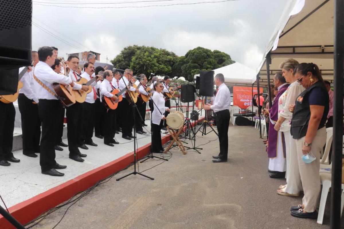 Bello Homenaje A Garzón Y Collazos En El Cementerio San Bonifacio El